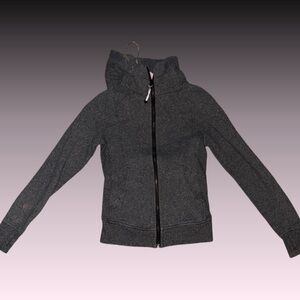 Lululemon scuba hoodie gray size 2